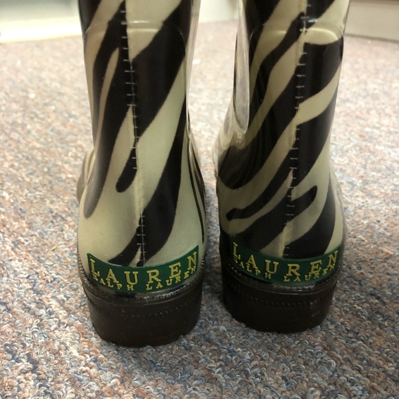 Ralph Lauren Rain Boots - Picture 4 of 5